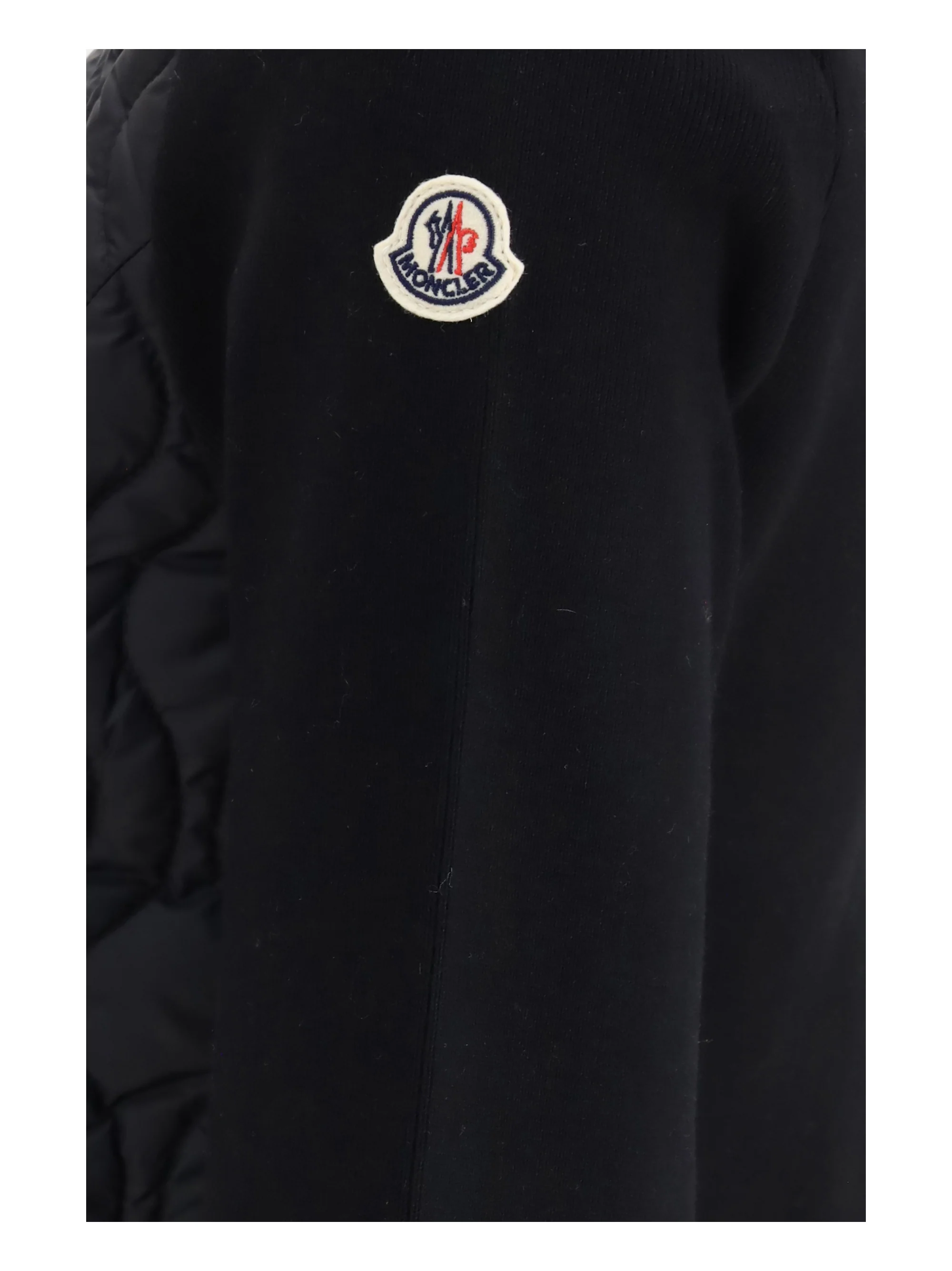 cotton padded cardigan
