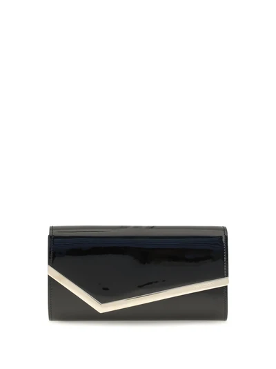 emmie leather clutch