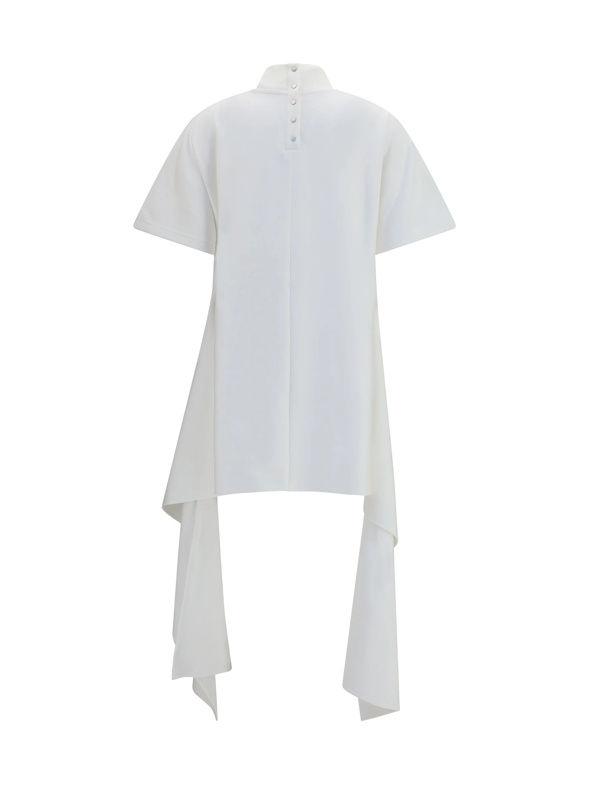 ALAÏA 36 asymmetric cotton t-shirt