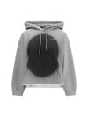 numeric logo spray hoodie