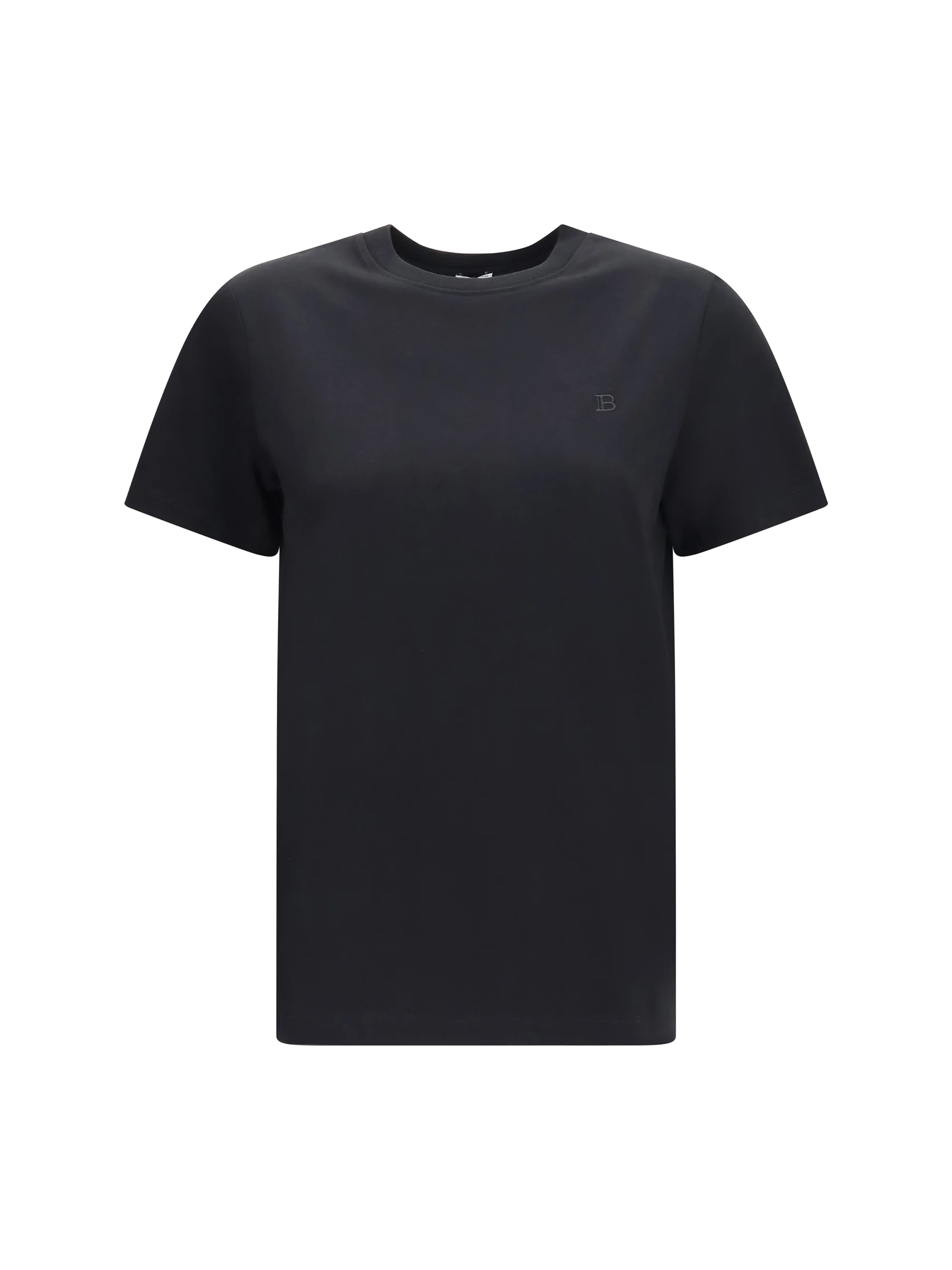BALMAIN L embroidered jersey t-shirt