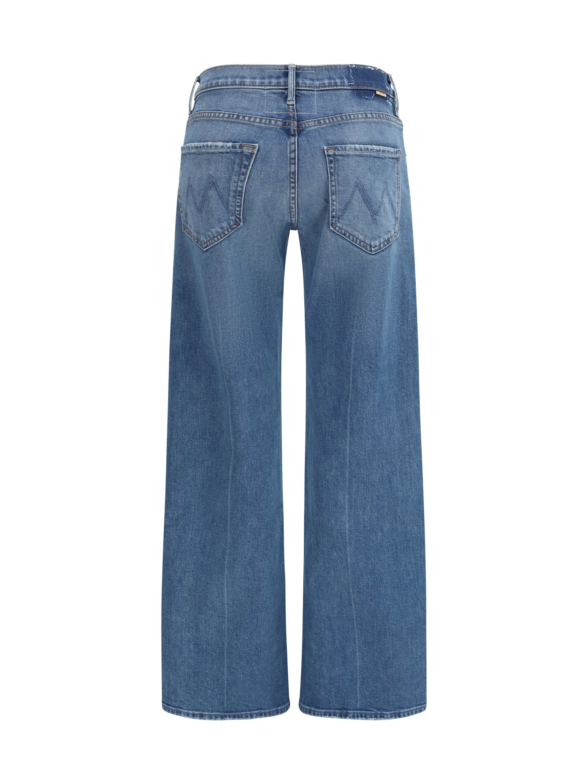 MOTHER DENIM 26 mid rise lasso sneak jeans