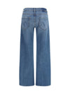 mid rise lasso sneak jeans