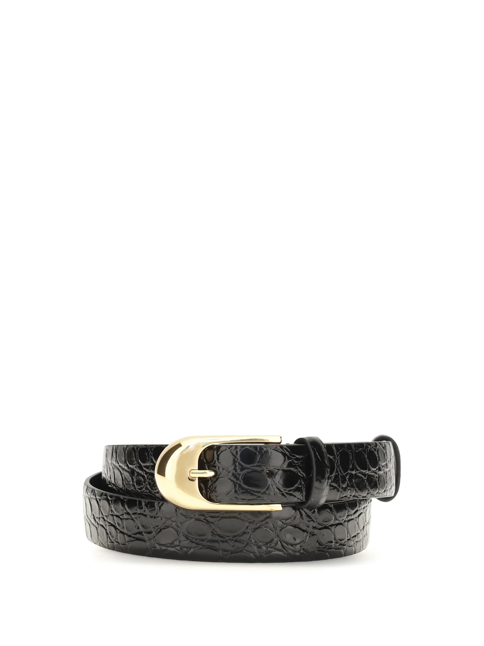 dome leather belt