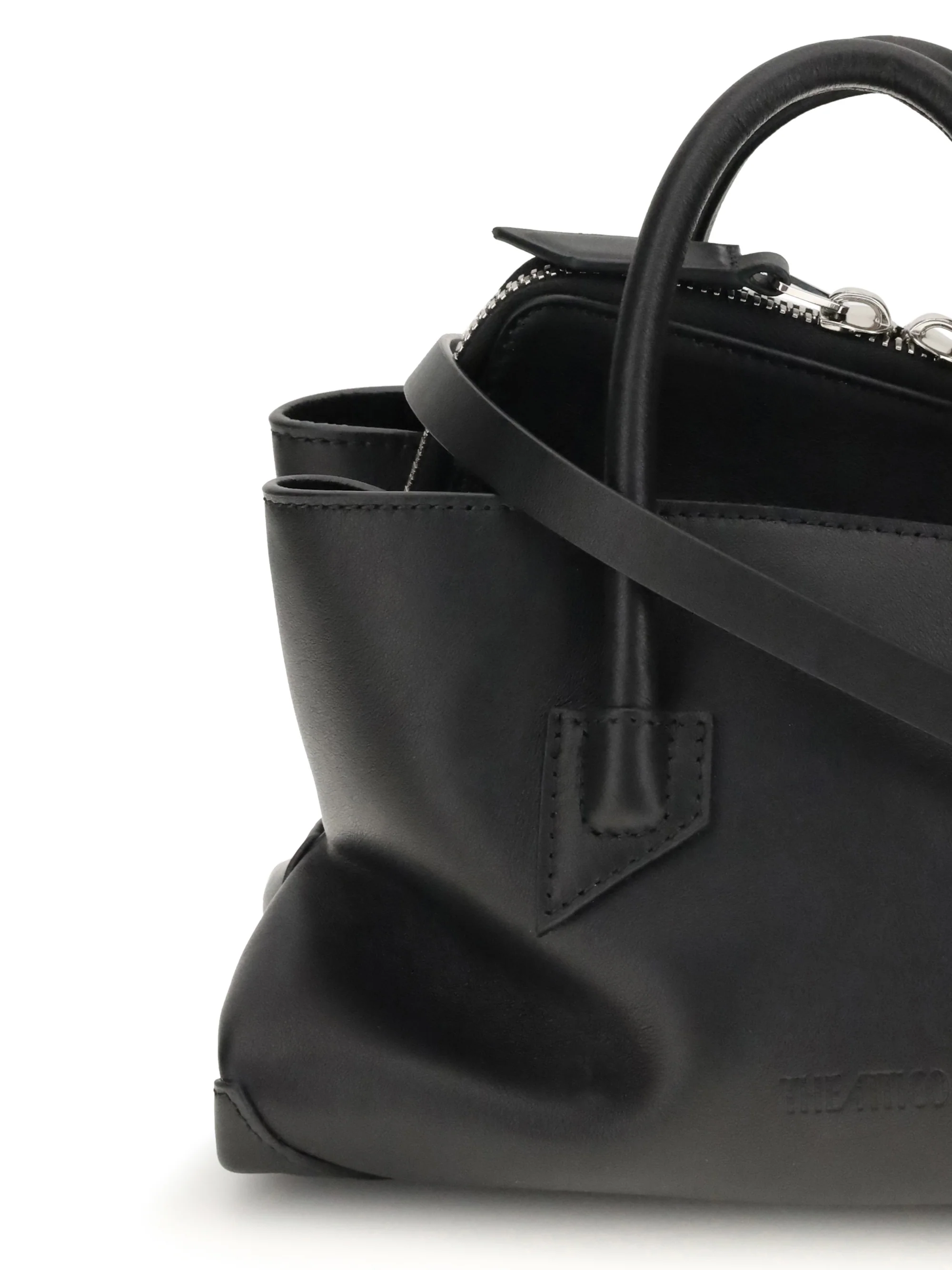 la passeggiata mini leather handbag