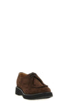 the nelly lace-up shoes by churchs in fine brown suede reinvent the traditiona