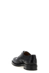 pilar lace-up shoes in brushed calf leather