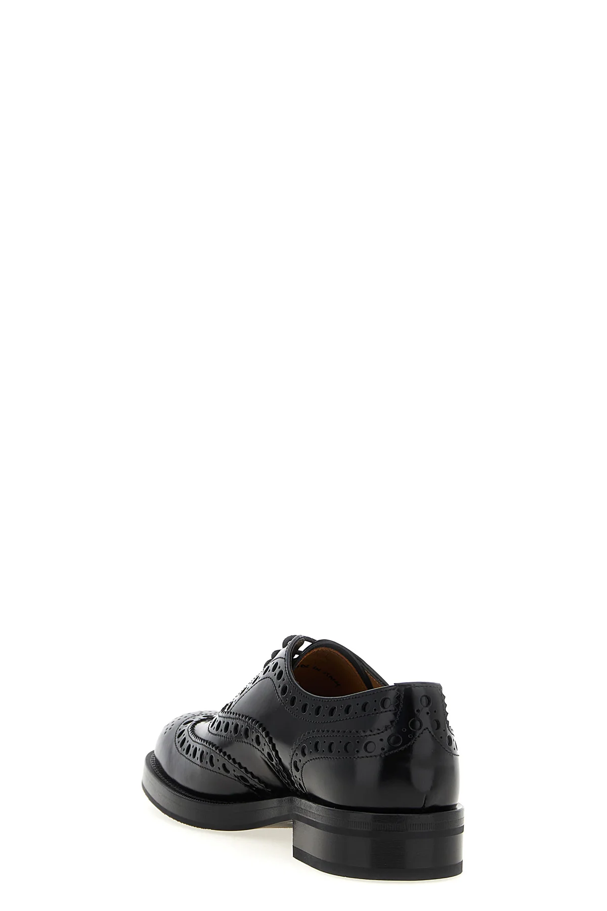 pilar lace-up shoes in brushed calf leather