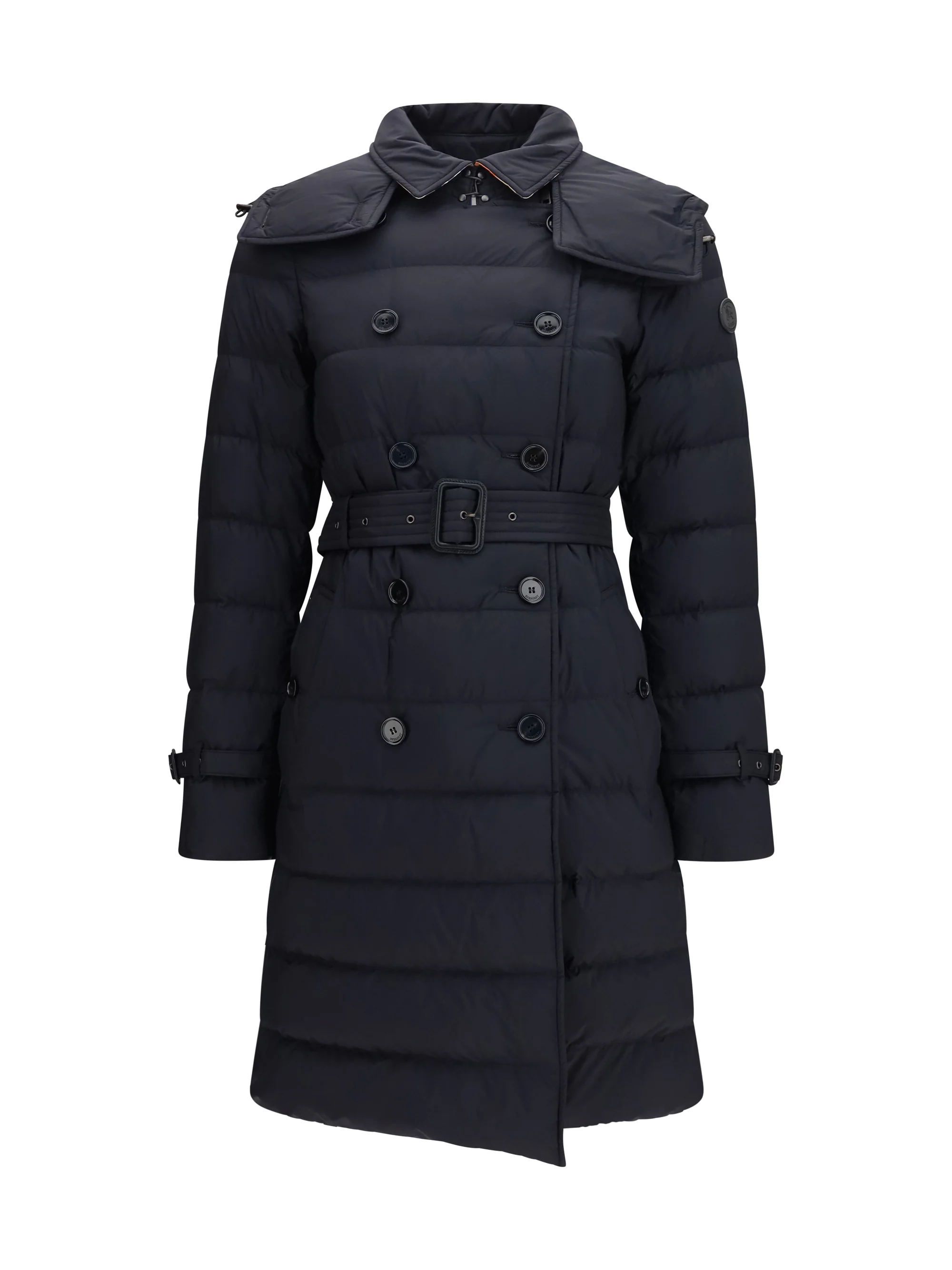 audley mid length nylon down jacket