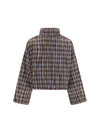 short padded high-neck jacket