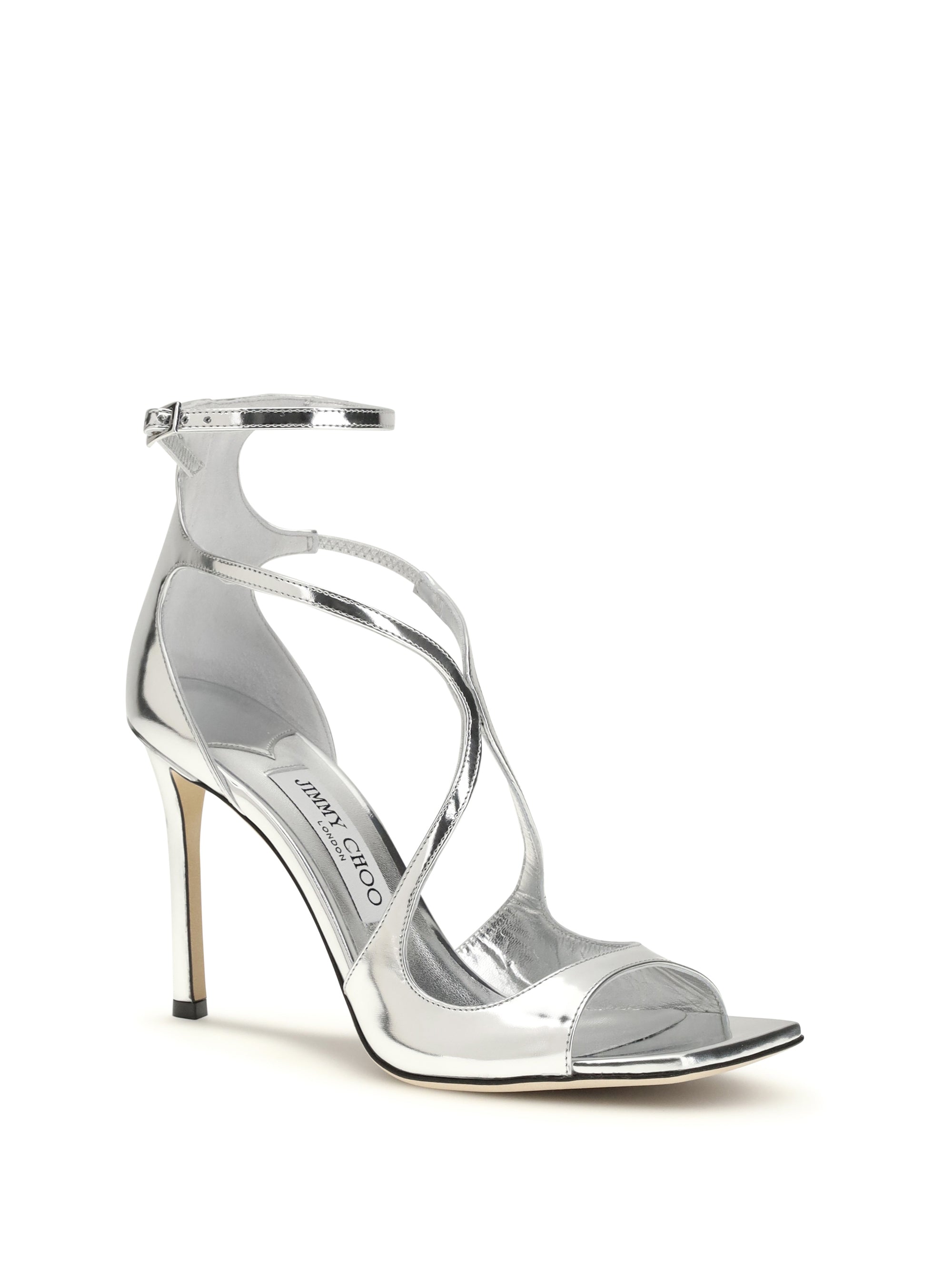 JIMMY CHOO 37 azia patent leather sandals