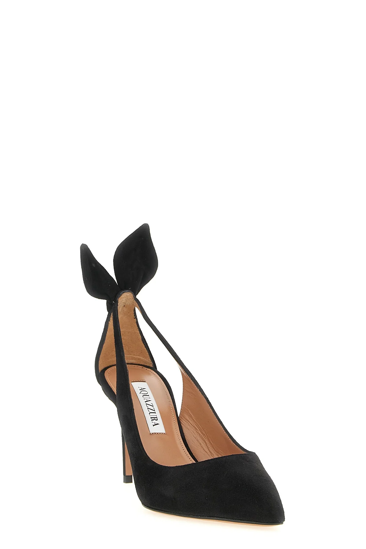 AQUAZZURA 35.5 the aquazzura bow tie pump pumps redefine evening elegance through a tapered pat