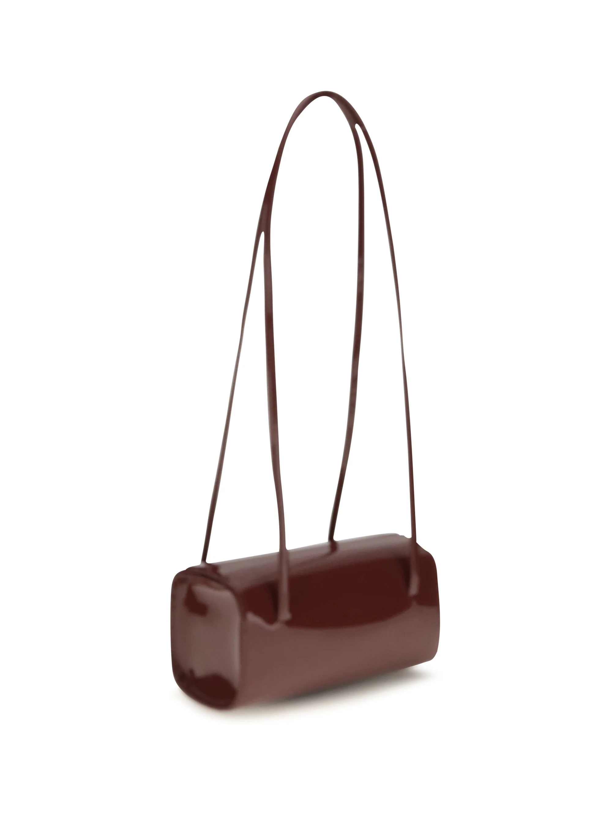 mie brushed leather shoulder bag