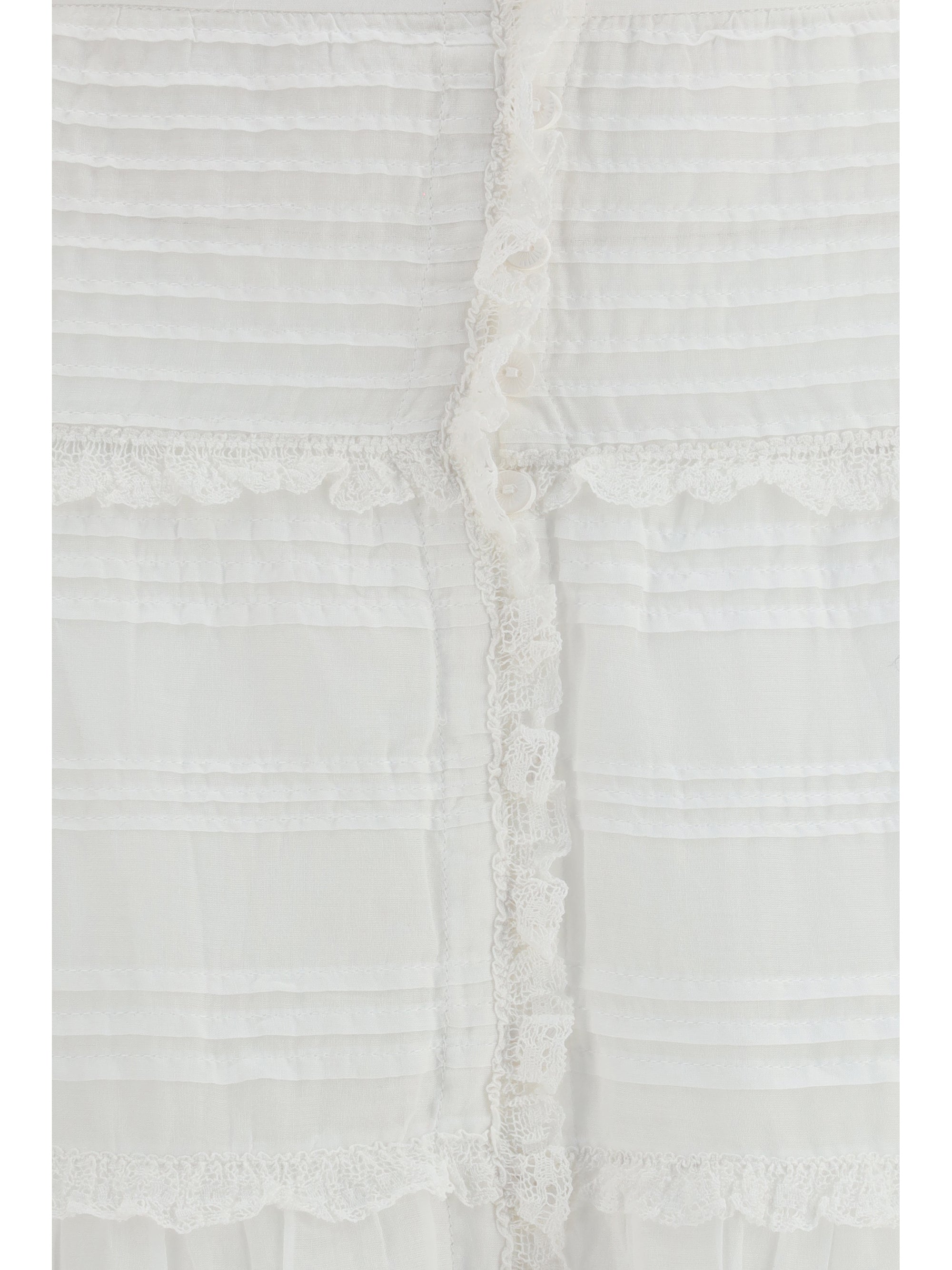 paoline long cotton skirt