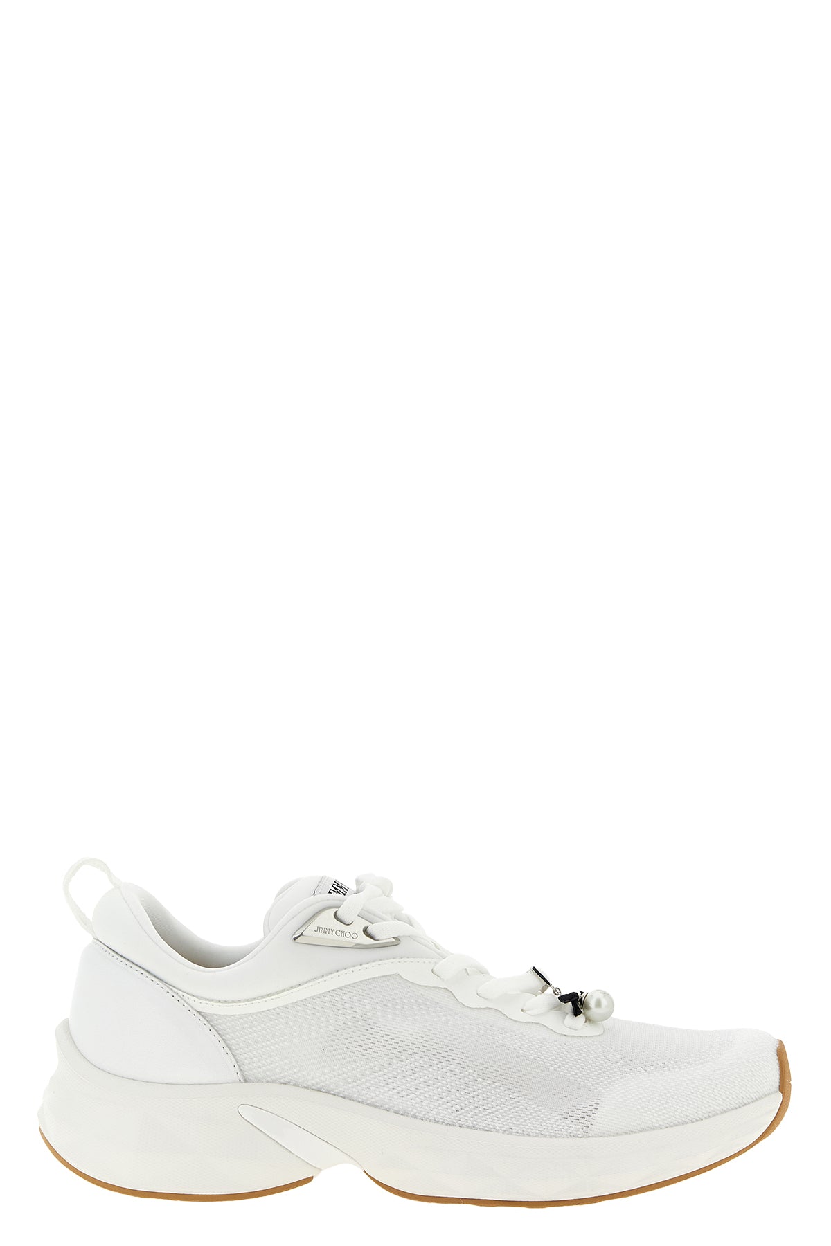 diamond run sneakers in jacquard knit
