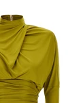 the balmain mini dress redefines the codes of sartorial seduction through a scul