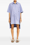 cotton shirt-style dress