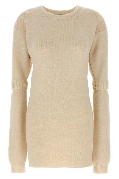 alpaca-blend knit dress