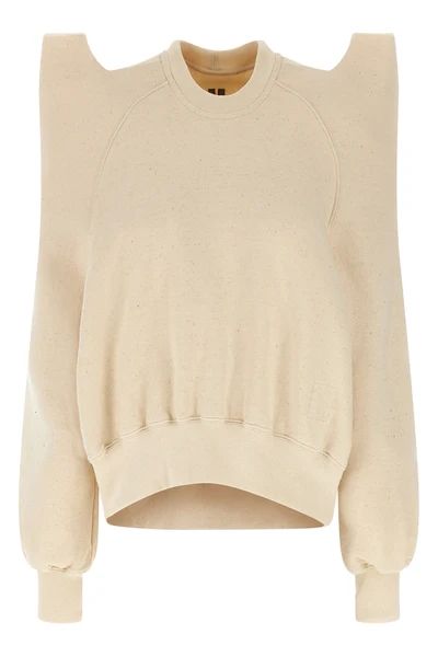 tecsweat sweatshirt in garment-dyed cotton jersey