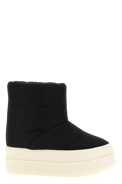 mega bumper low lunar nylon canvas ankle boots
