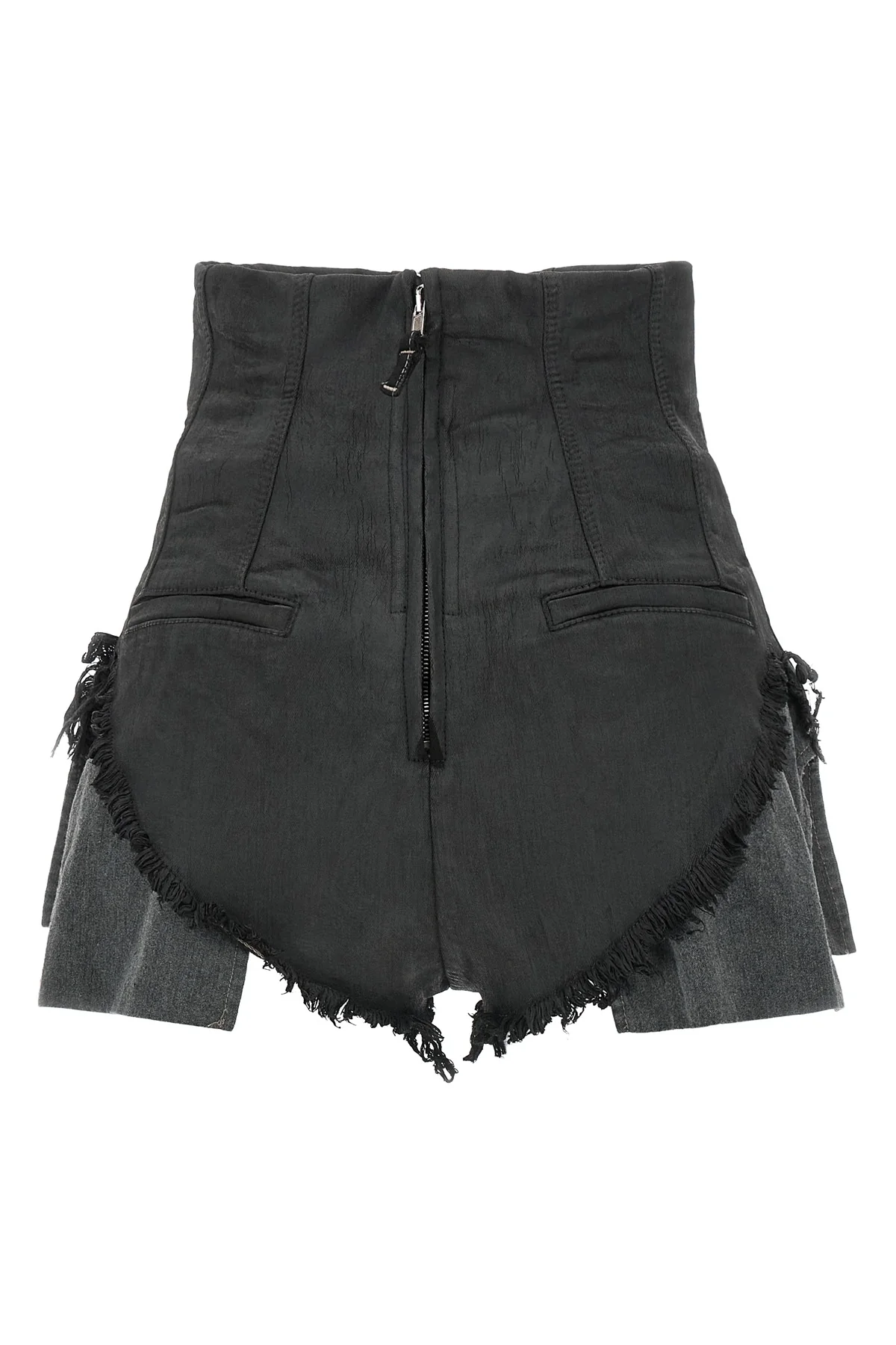 DRKSHDW L the shorts drkshdw dirt cutoffs redefine the proportions of denim through a de