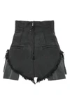 the shorts drkshdw dirt cutoffs redefine the proportions of denim through a de