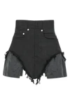 the shorts drkshdw dirt cutoffs redefine the proportions of denim through a de