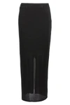 long vanisè skirt in viscose blend