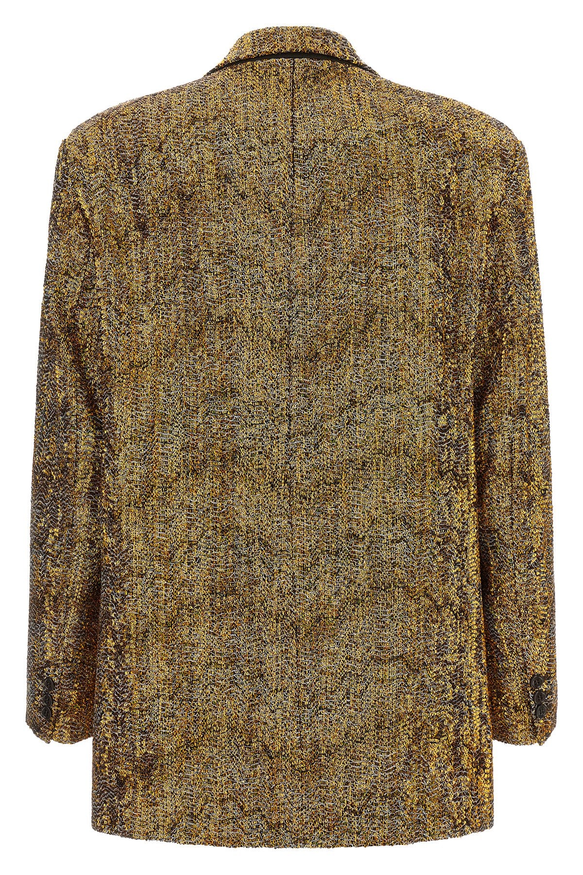 MISSONI 46 the missoni blazer stands out for a double-breasted sartorial construction defin