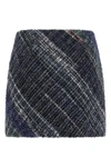 the missoni mini skirt defines an essential silhouette through a rigorous sartor