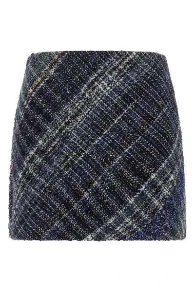 the missoni mini skirt defines an essential silhouette through a rigorous sartor