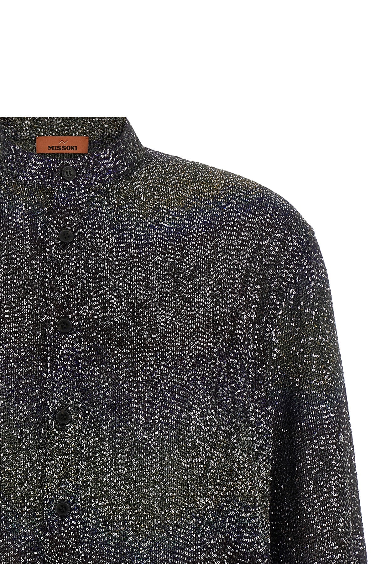the missoni shirt redefines knitwear codes through relaxed volumes