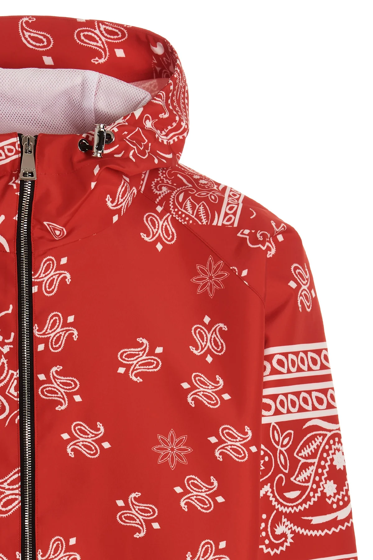 windbreaker bandana hood nylon jacket