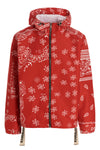windbreaker bandana hood nylon jacket