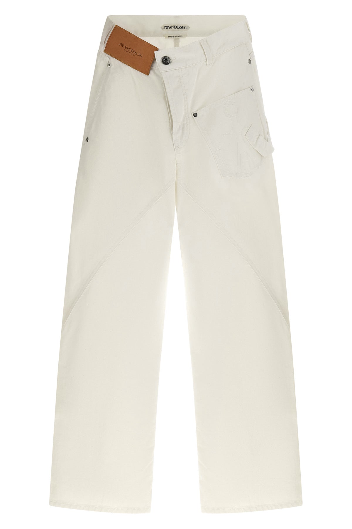 J.W.ANDERSON 24 twisted workwear cotton denim jeans