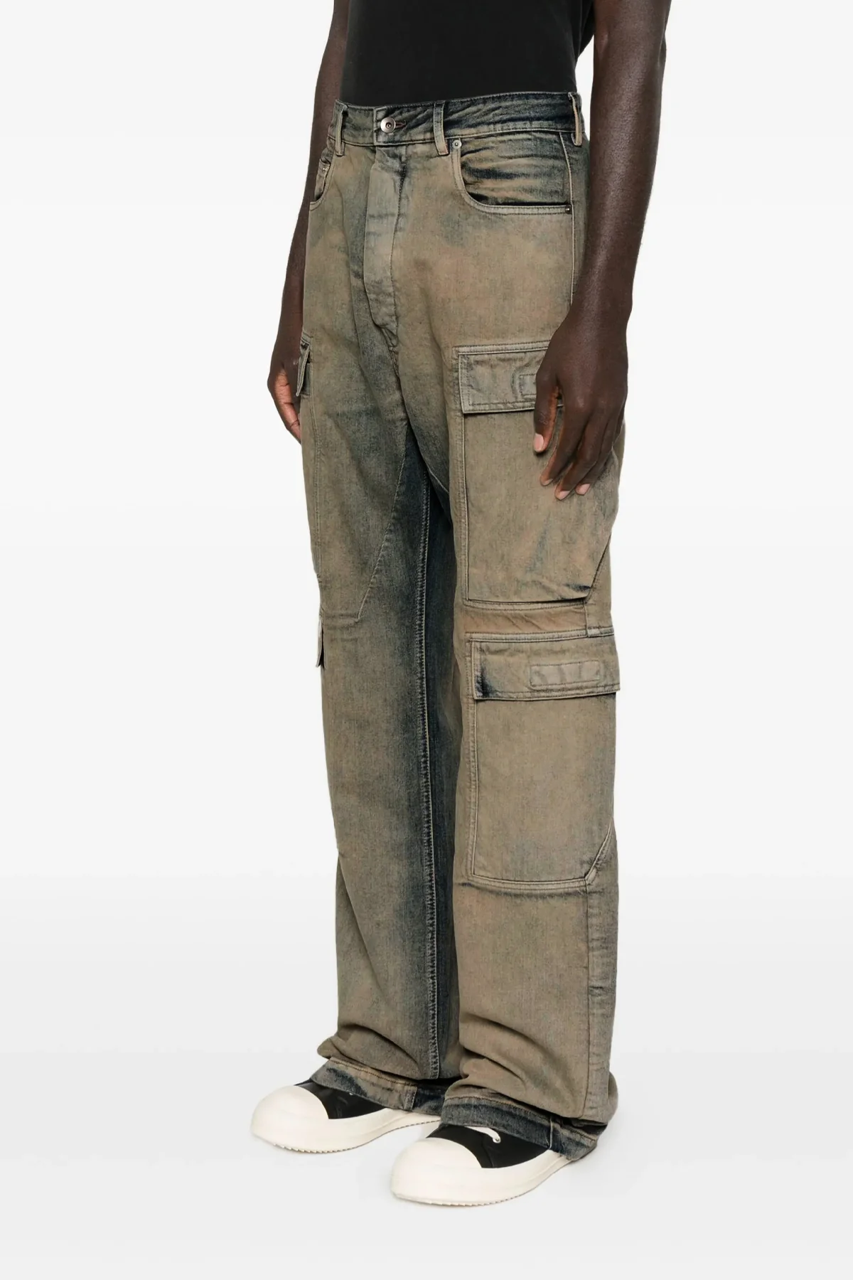 DRKSHDW 32 double cargo 13oz japanese selvedge denim jeans treated
