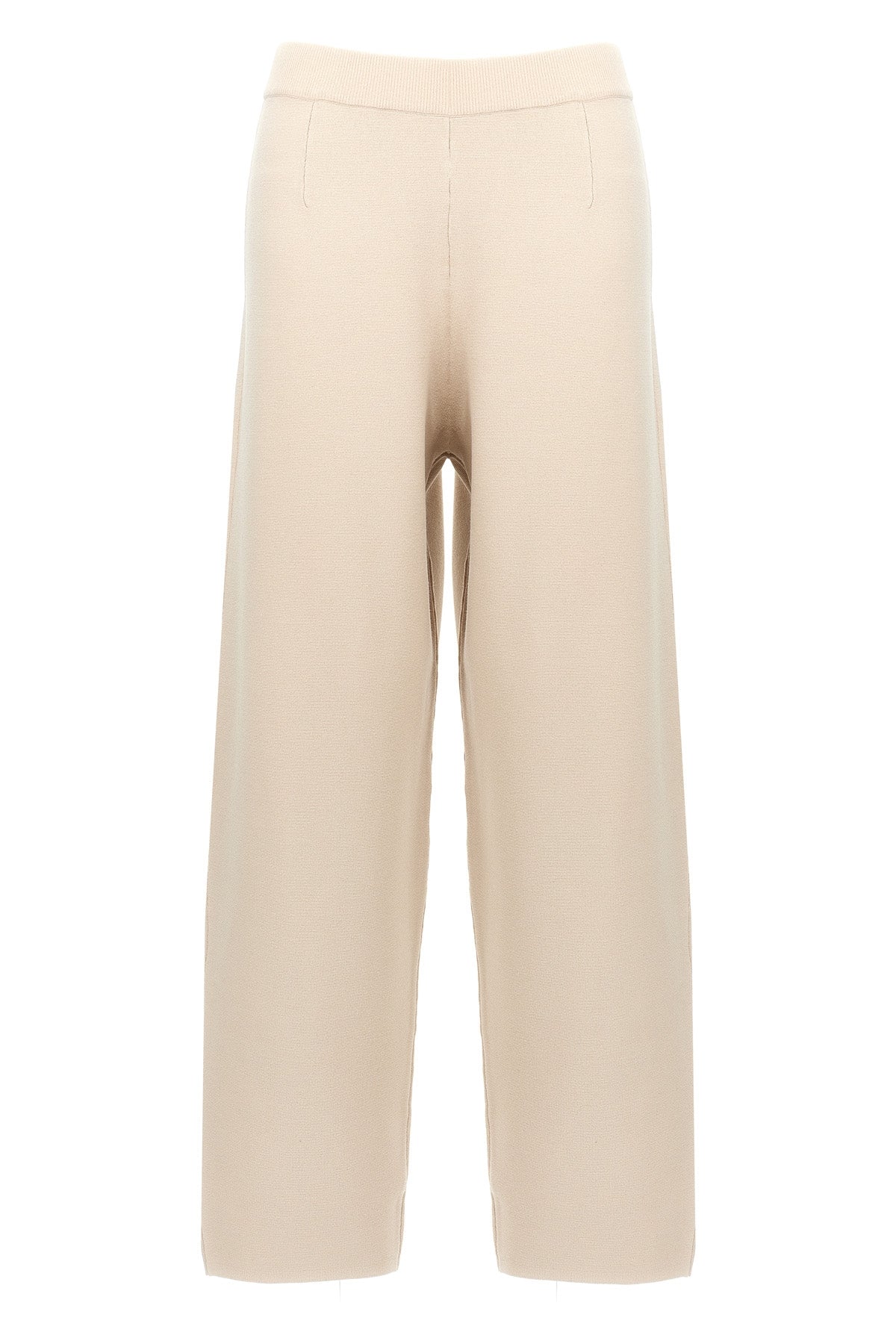 MAX MARA STUDIO L dula viscose blend knit pants