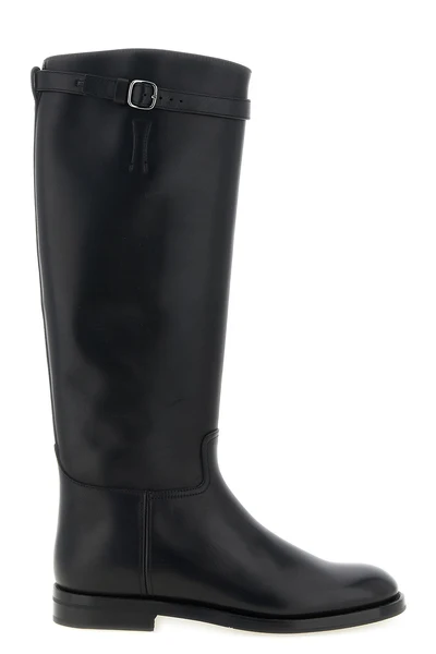 michelle g calf leather boots