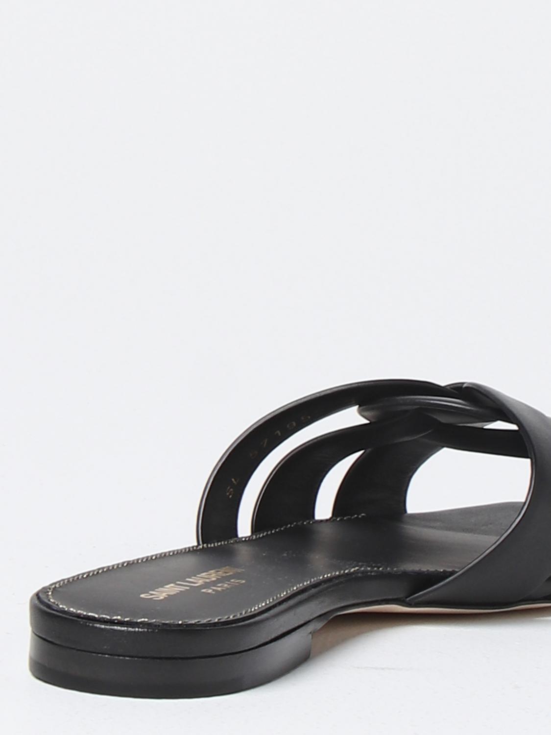 tribute leather mules
