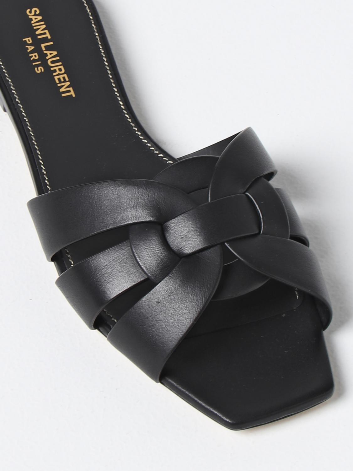 tribute leather mules
