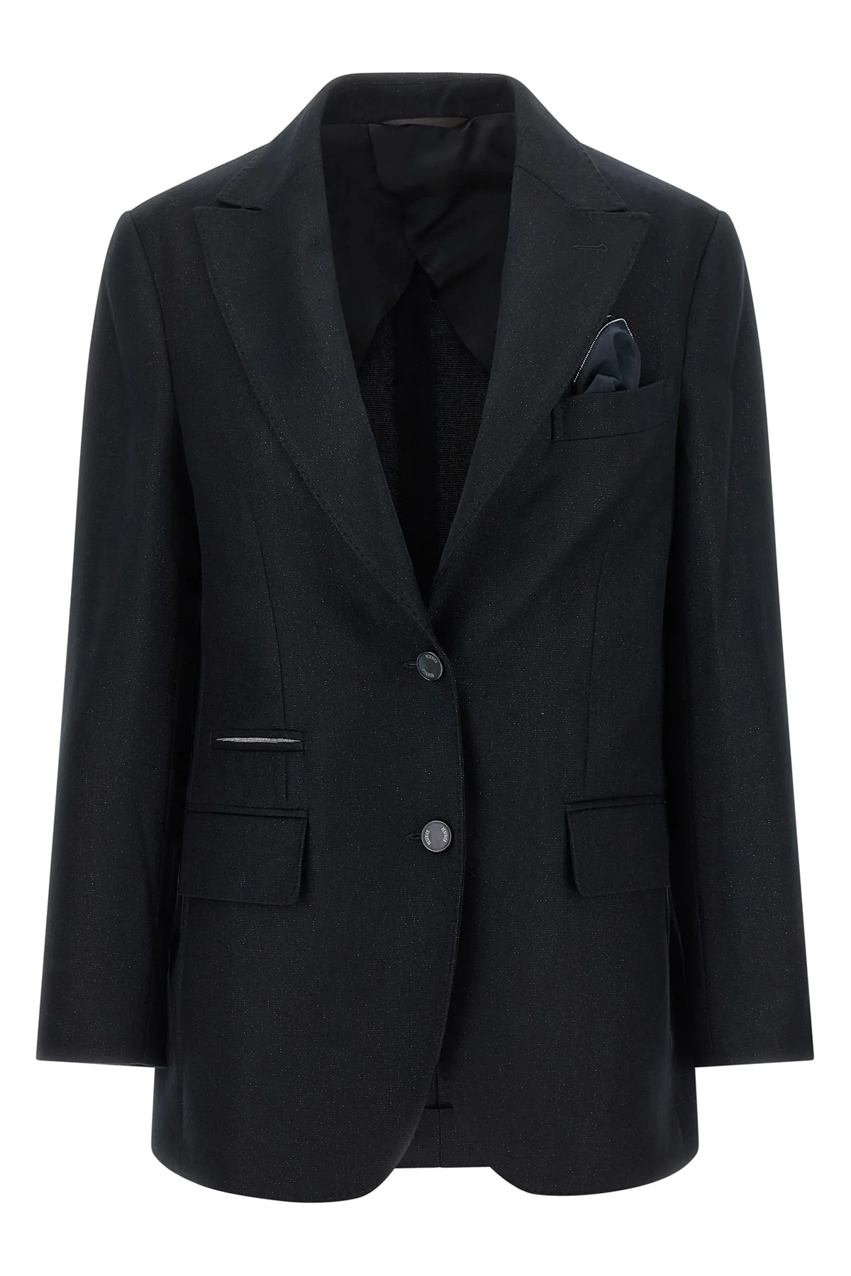 the peserico blazer in fine virgin wool stands out for its impeccable sartorial