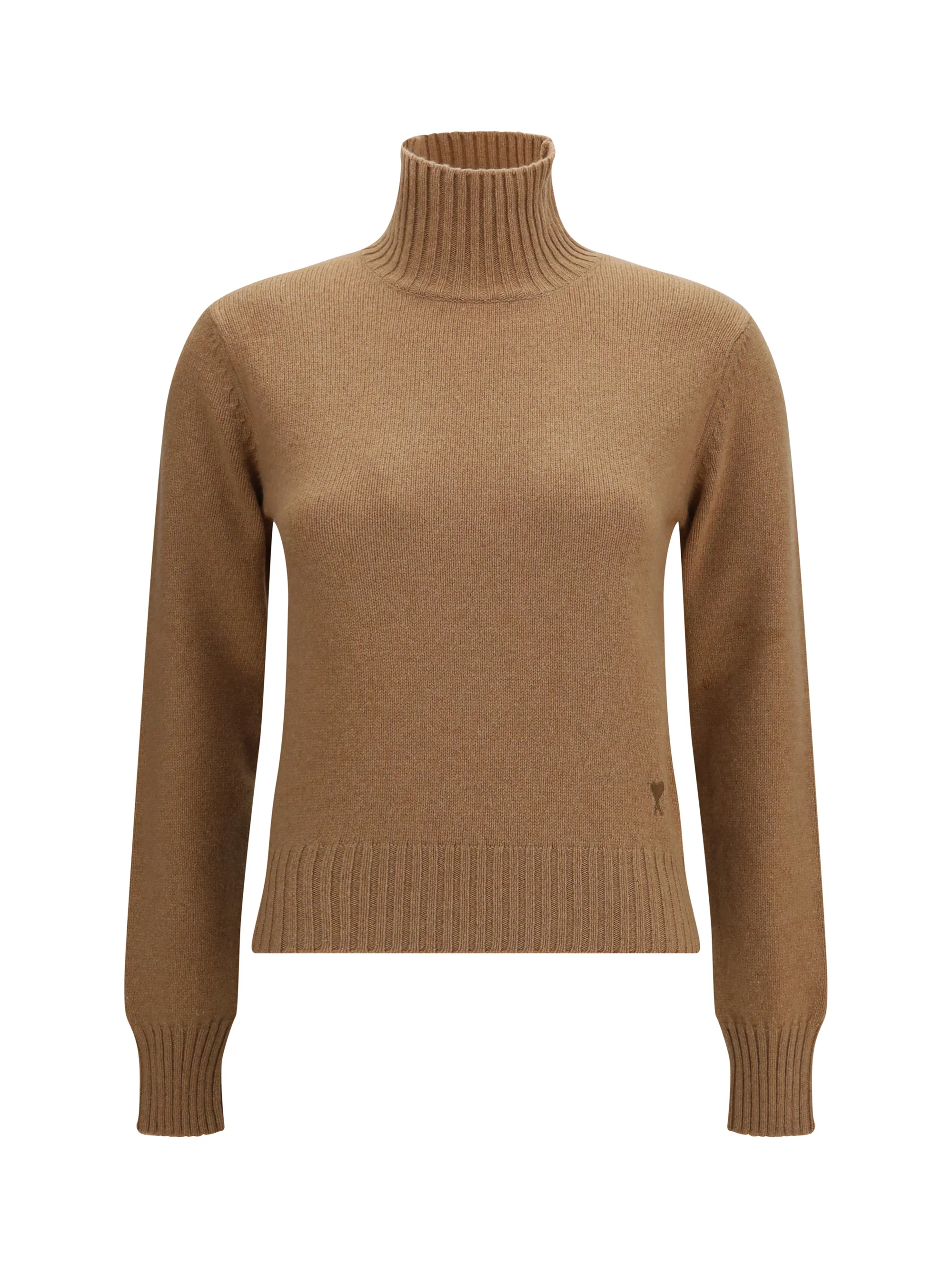 AMI PARIS L ami de coeur turtleneck sweater