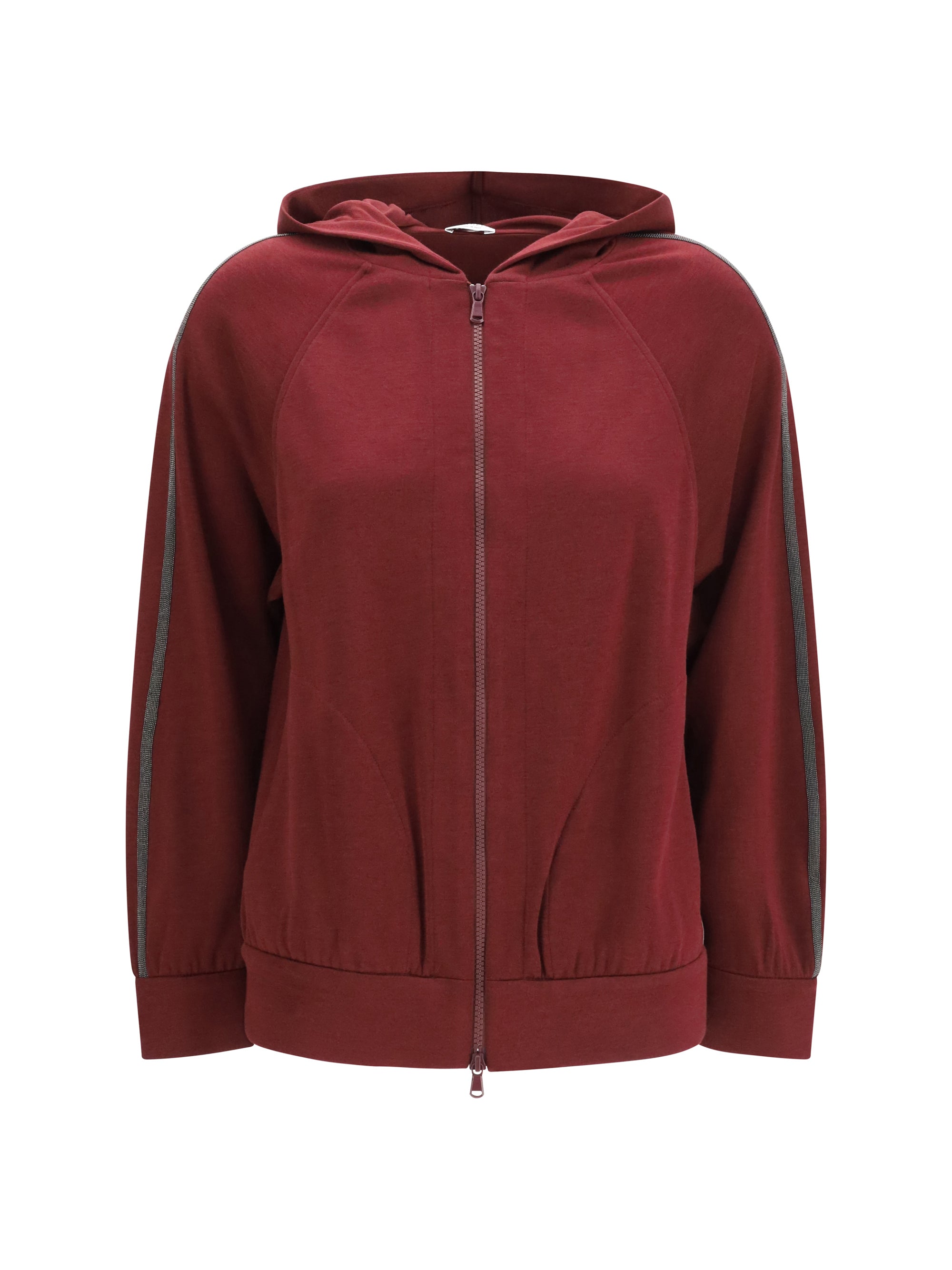 BRUNELLO CUCINELLI L long-sleeve zip hoodie
