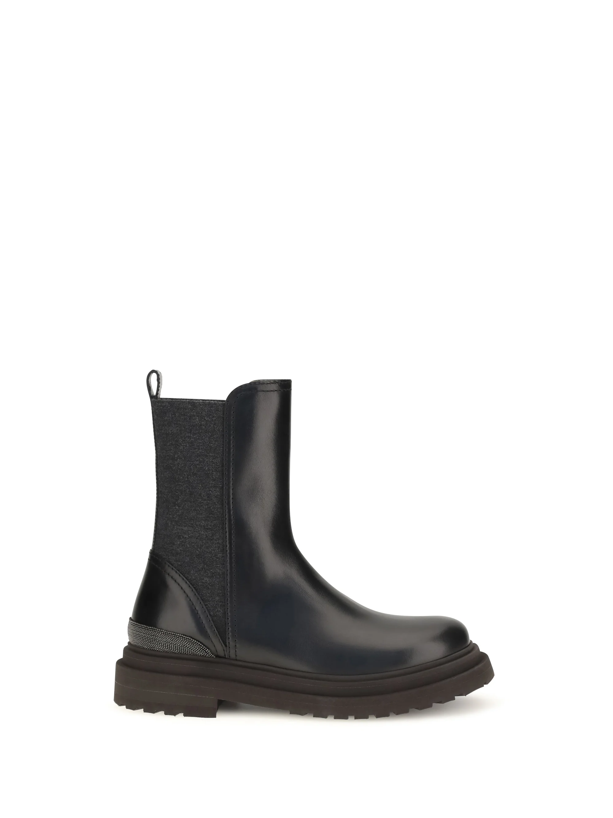 BRUNELLO CUCINELLI 36 leather chelsea ankle boots