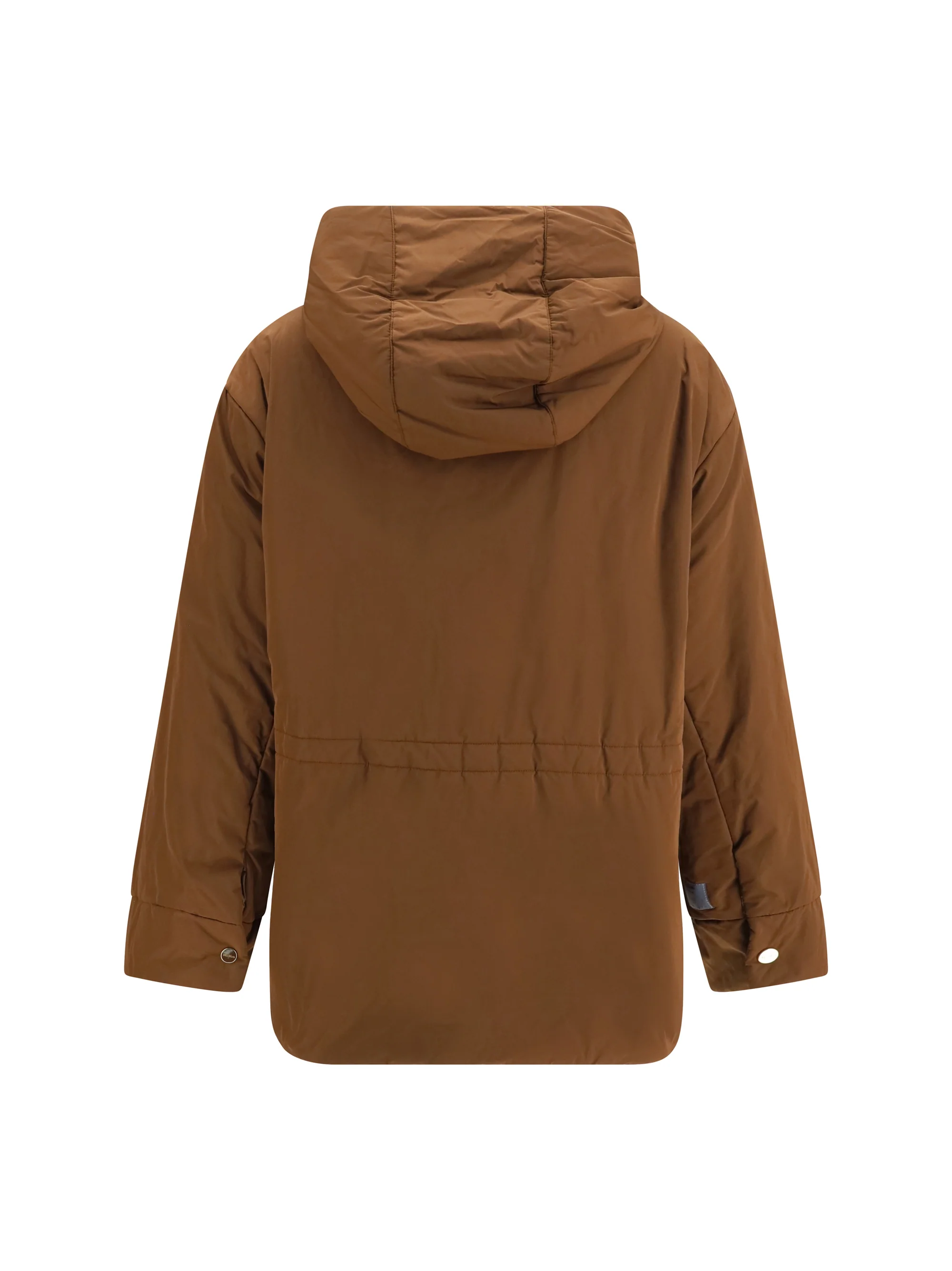 MAX MARA THE CUBE 40 reversible padded parka in radzmir and water repellent canvas