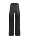 straight jeans with studs