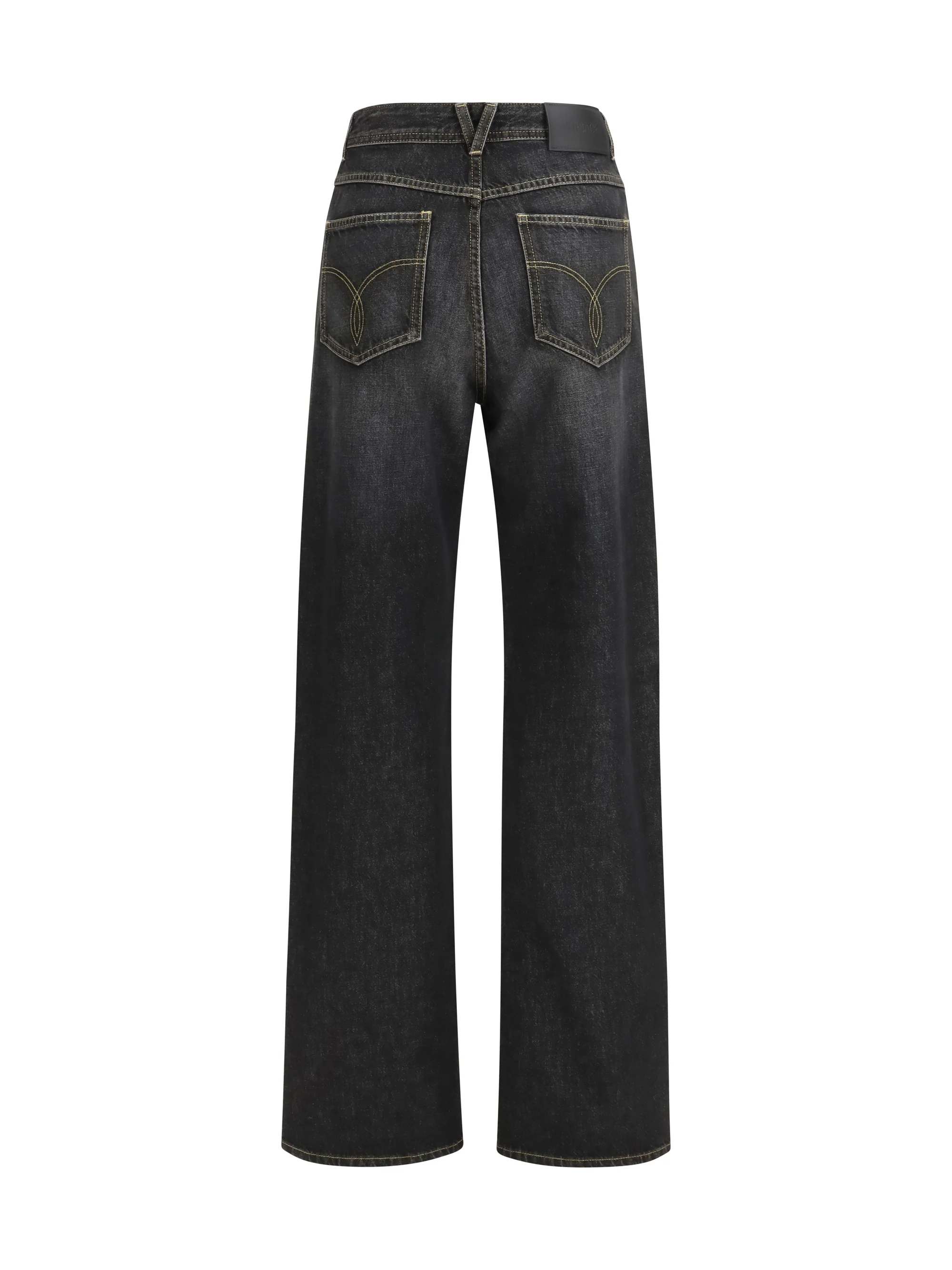 straight jeans with studs