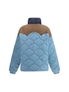 double-breasted down jacket