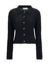 mazzy polo sweater in alpaca blend