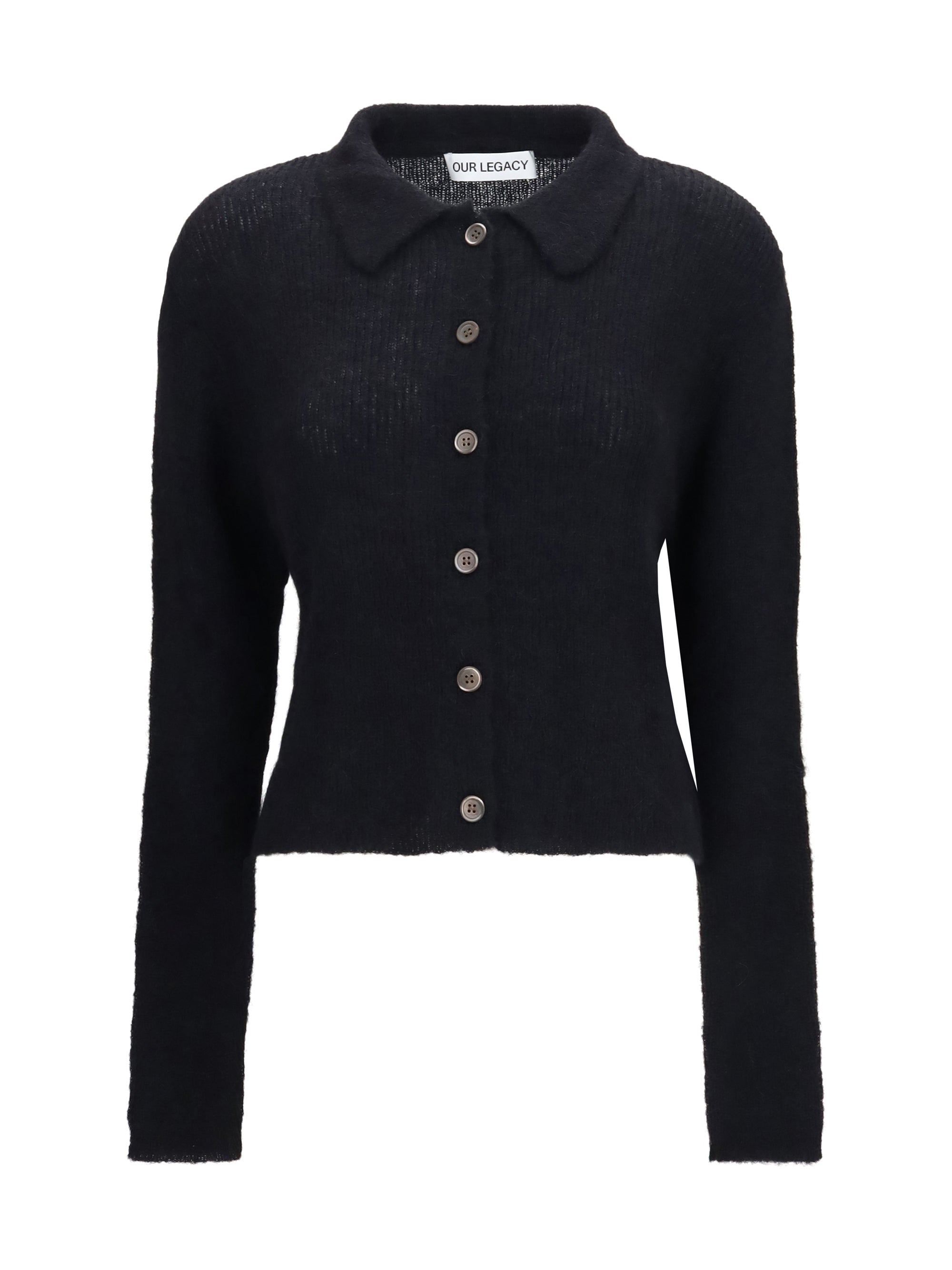mazzy polo sweater in alpaca blend